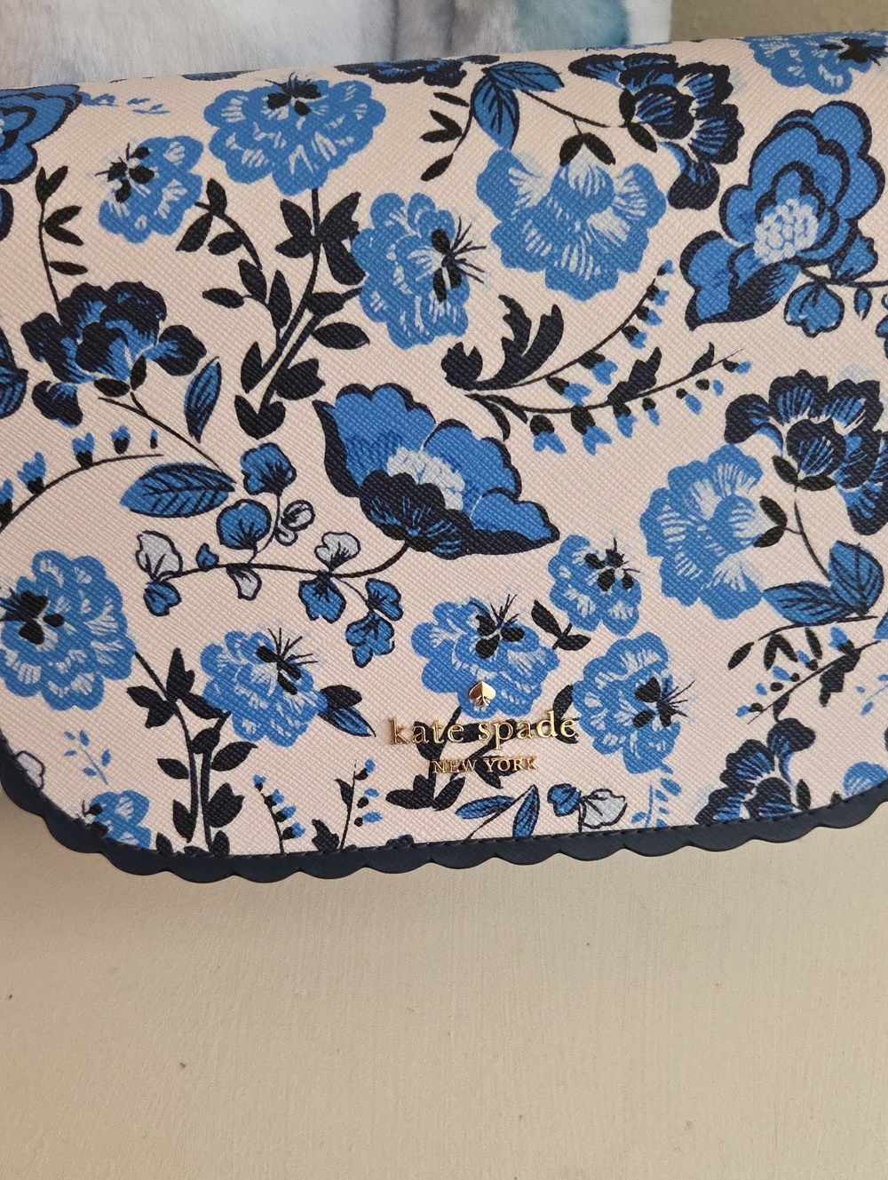NWT Kate Spade Saddle Bag  Vase Floral Print